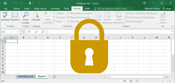 Excel 文件被密码锁定